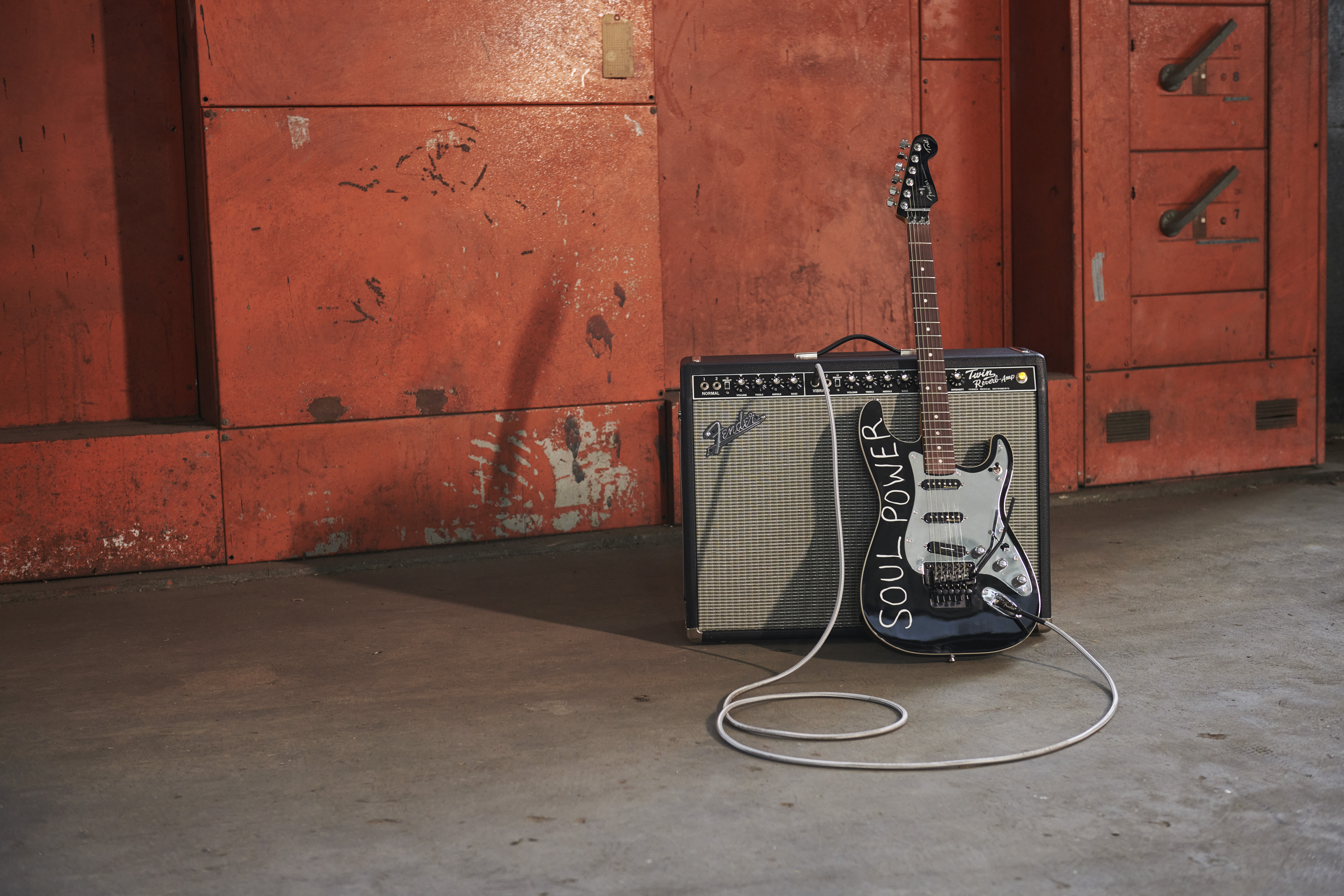 Fender Tom Morello Strat Mex Signature Hss Fr Rw - Black - Elektrische gitaar in Str-vorm - Variation 8