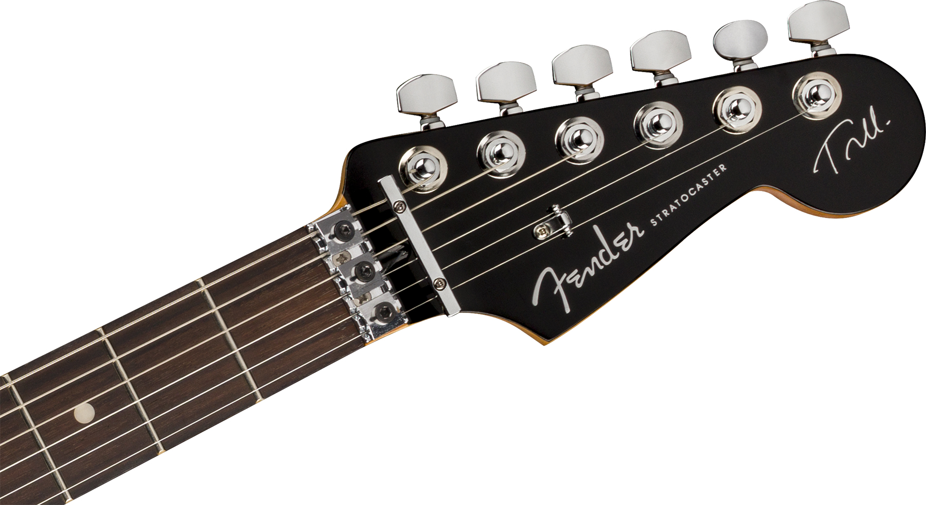 Fender Tom Morello Strat Mex Signature Hss Fr Rw - Black - Elektrische gitaar in Str-vorm - Variation 3