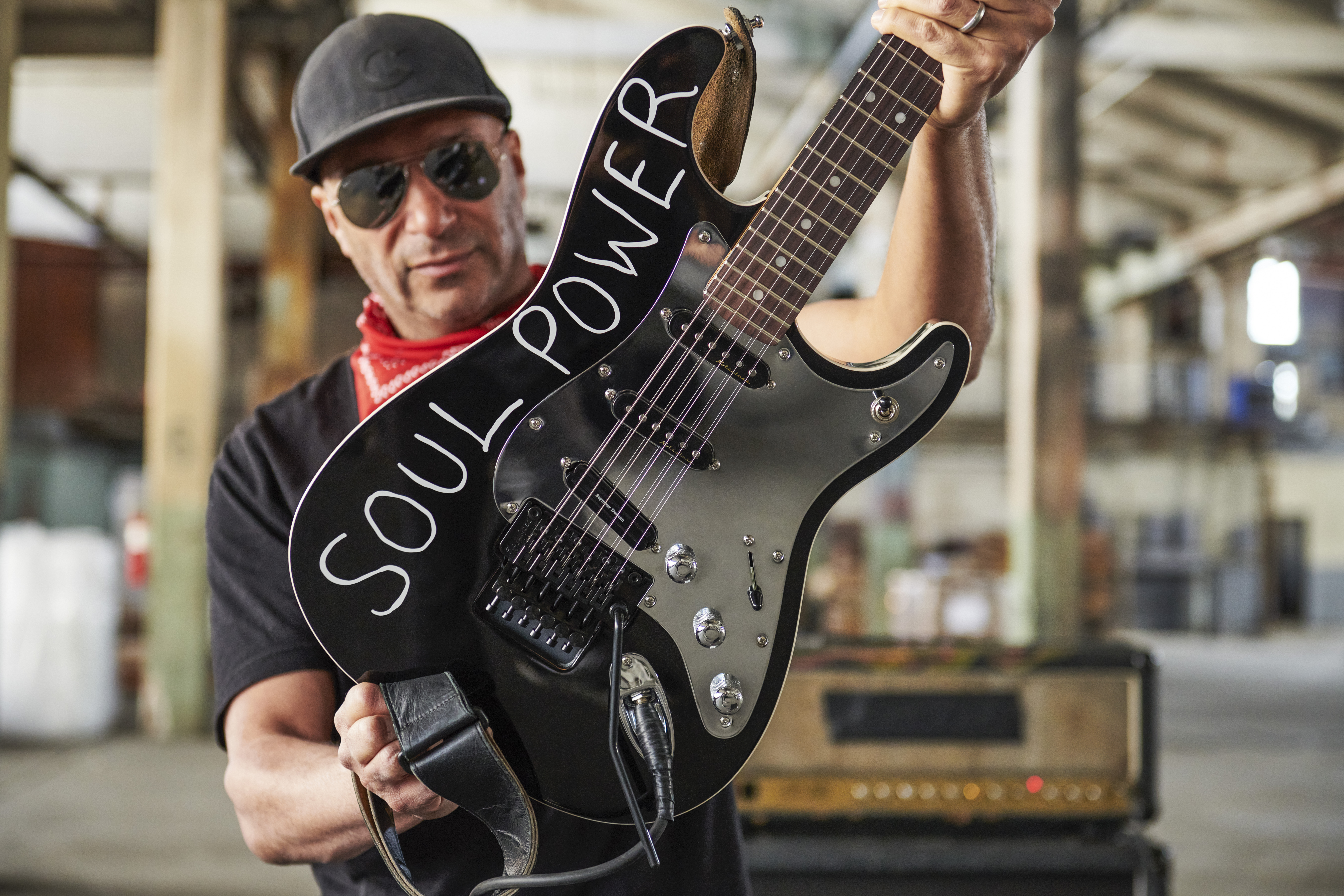 Fender Tom Morello Strat Mex Signature Hss Fr Rw - Black - Elektrische gitaar in Str-vorm - Variation 6
