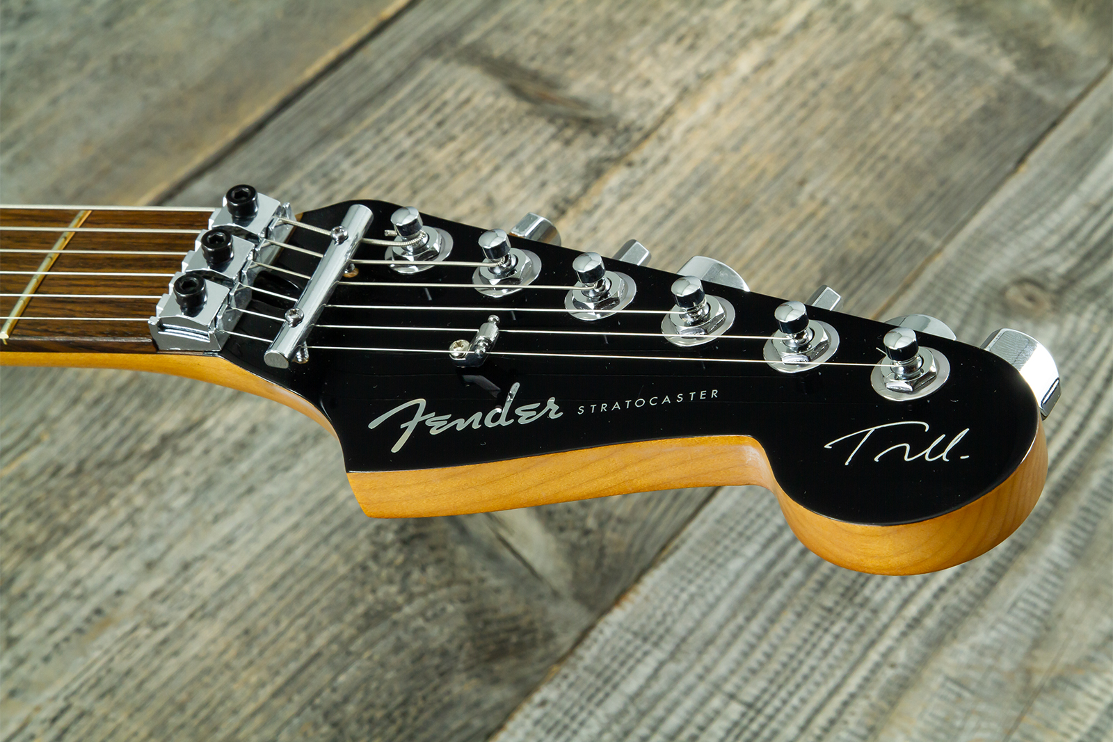 Fender Tom Morello Strat Mex Signature Hss Fr Rw #mx22308 - Black - Elektrische gitaar in Strat vorm - Variation 9