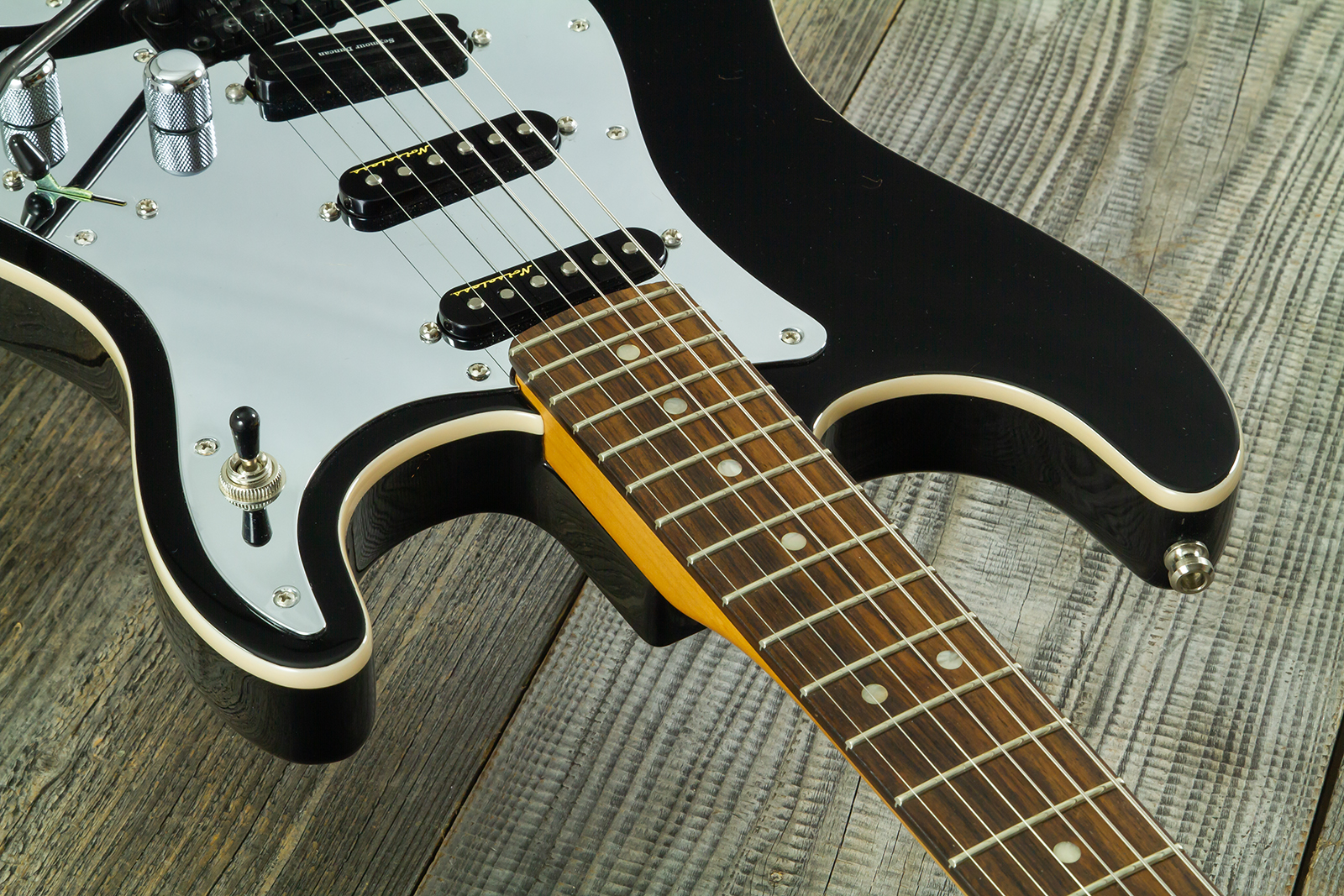 Fender Tom Morello Strat Mex Signature Hss Fr Rw #mx22308 - Black - Elektrische gitaar in Strat vorm - Variation 7