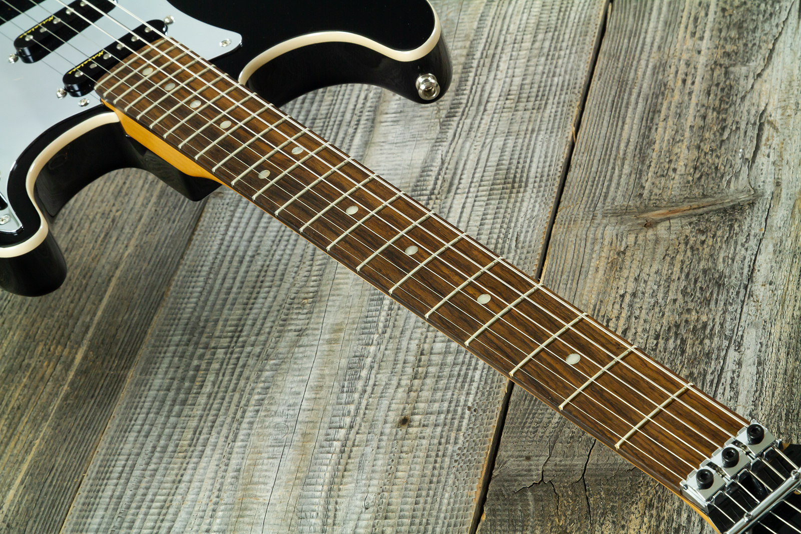 Fender Tom Morello Strat Mex Signature Hss Fr Rw #mx22308 - Black - Elektrische gitaar in Strat vorm - Variation 8