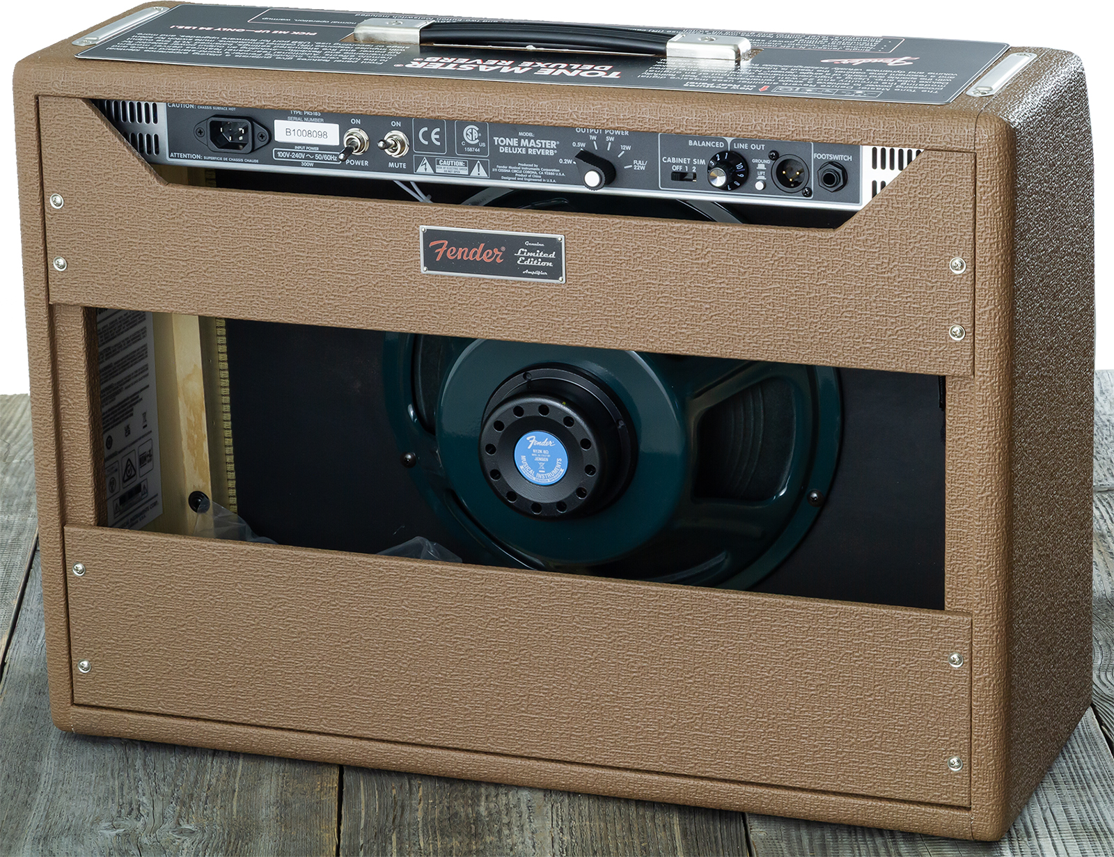 Fender Tone Master Deluxe Reverb Ltd 100w 1x12 Cocoa - Combo voor elektrische gitaar - Variation 1