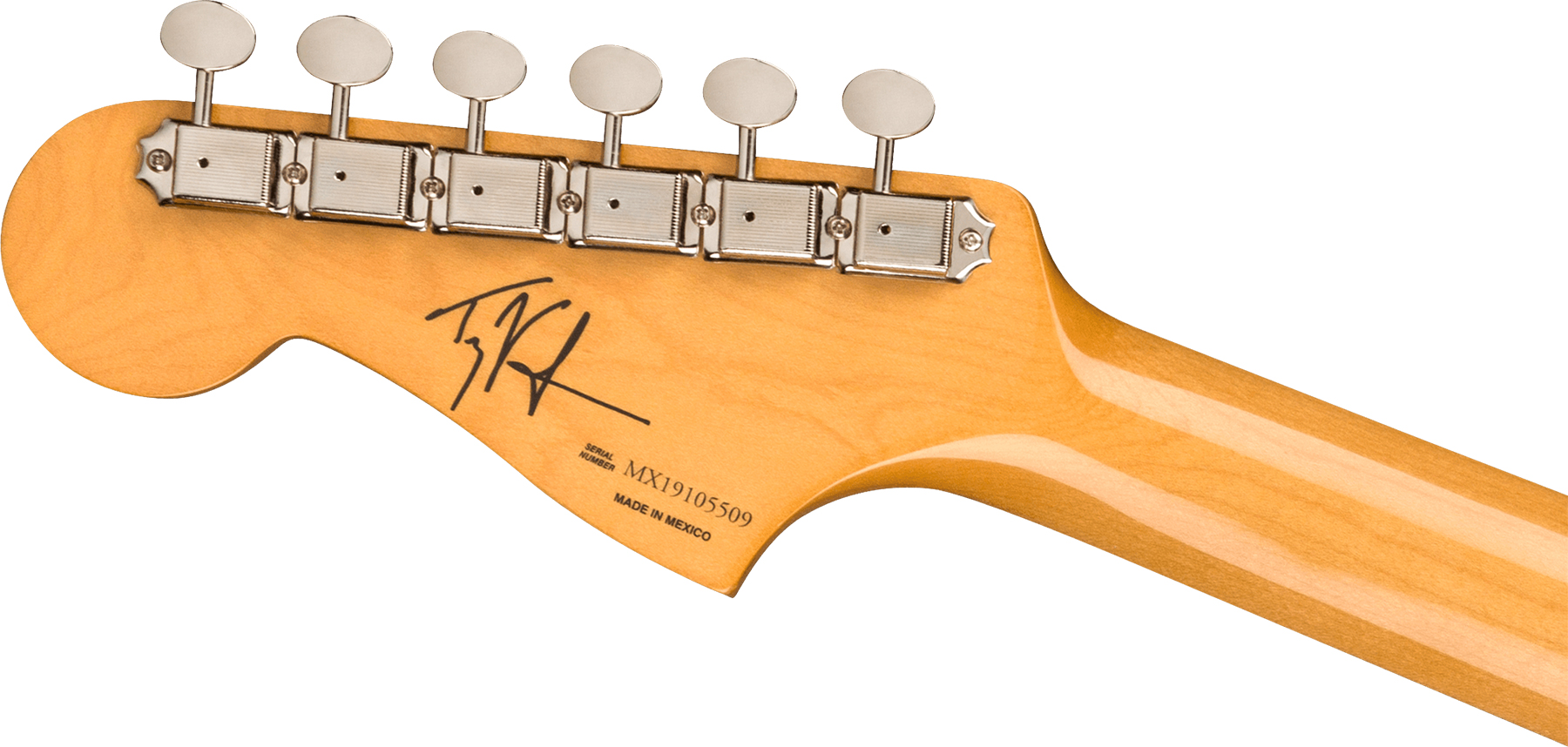 Fender Troy Van Leeuwen Jazzmaster Signature Mex Mn - Copper Age - Retro-rock elektrische gitaar - Variation 3