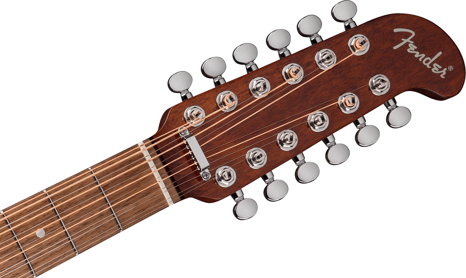 Fender Villager Deluxe E California Orchestra Om 12c Shsc Epicea Acajou Noy - Black - Folk gitaar - Variation 4