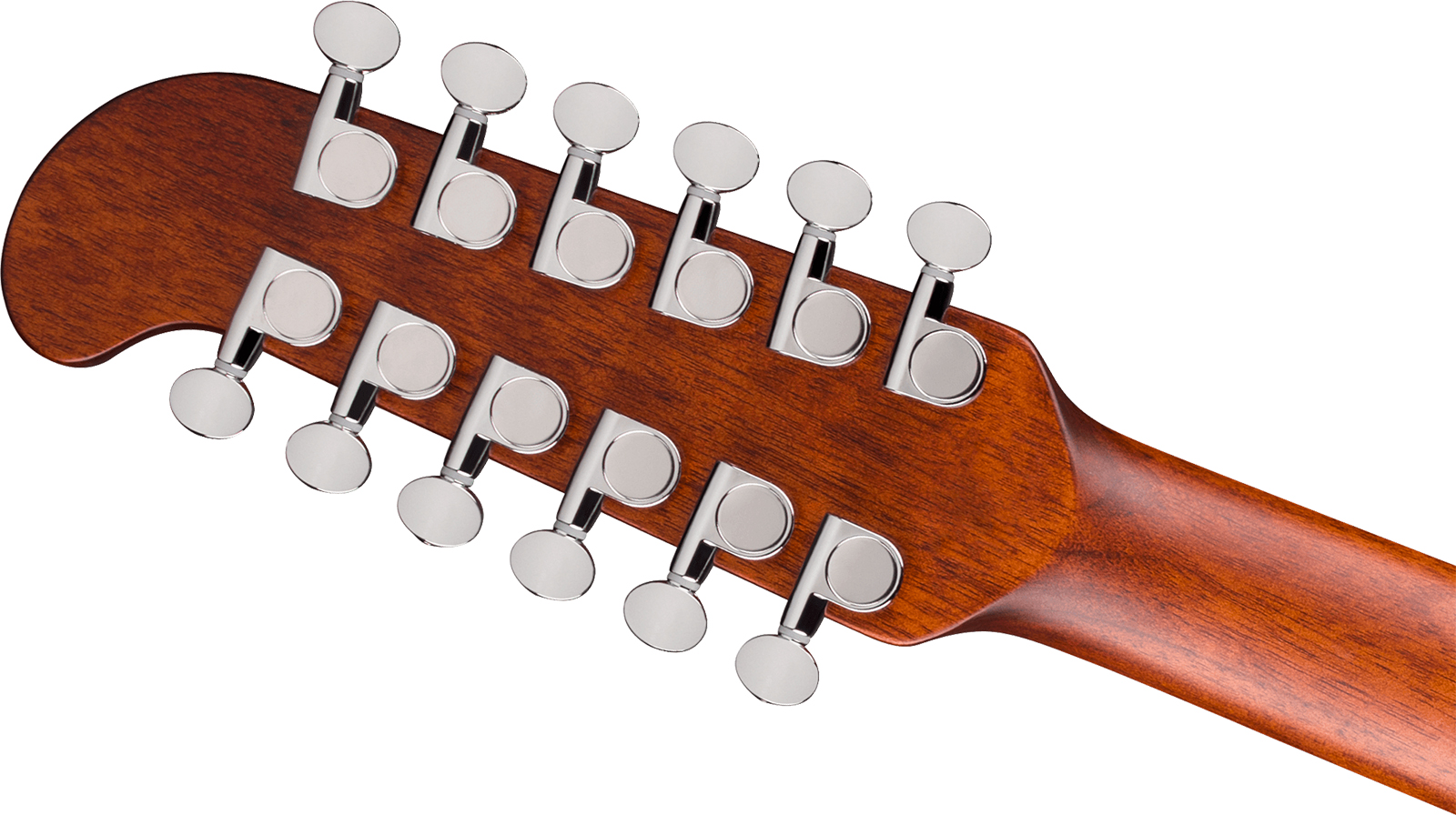 Fender Villager Deluxe E California Orchestra Om 12c Shsc Epicea Acajou Noy - Black - Folk gitaar - Variation 5
