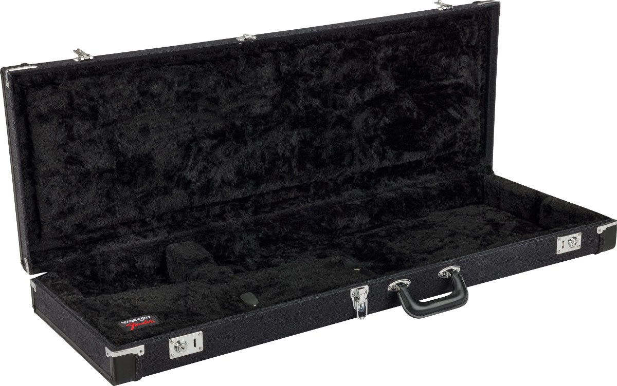 Fender X Wrangler Denim Strat/tele Electric Guitar Case Bois Black - Elektrische gitaarkoffer - Variation 1