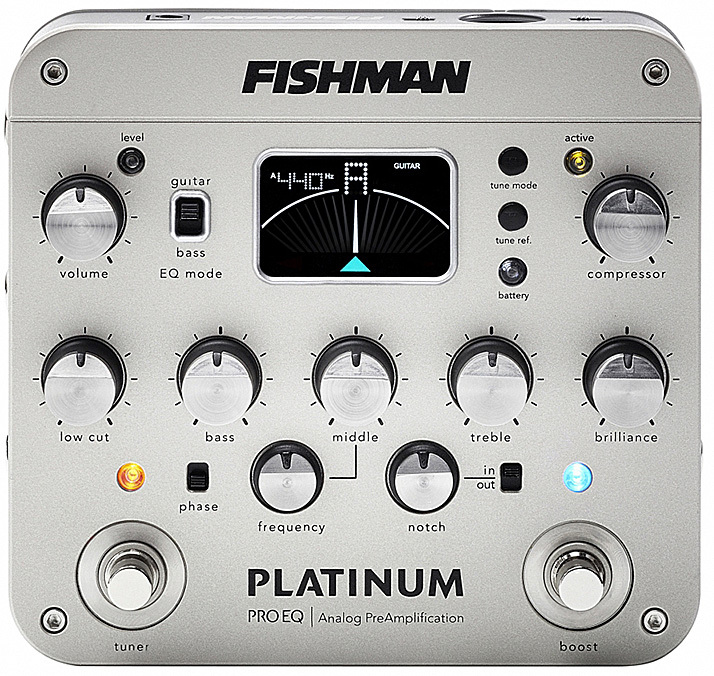 Fishman Platinum Pro Eq/di Analog Preamp - Akoestische voorversterker - Main picture
