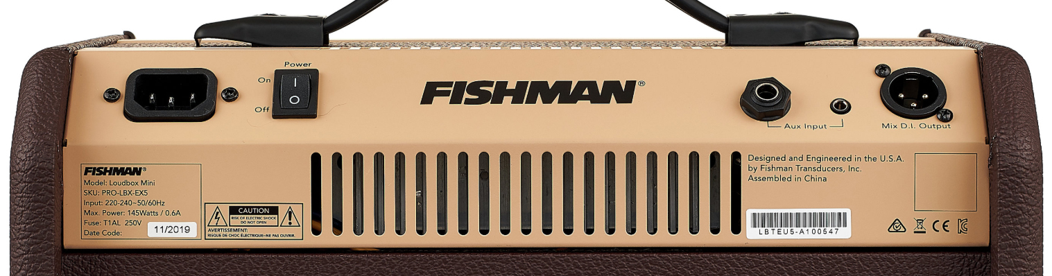 Fishman Loudbox Mini 60w Bluetooth Brown - Combo voor akoestische gitaar - Variation 4