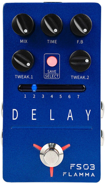 Flamma Fs03 Delay - Reverb/delay/echo effect pedaal - Main picture
