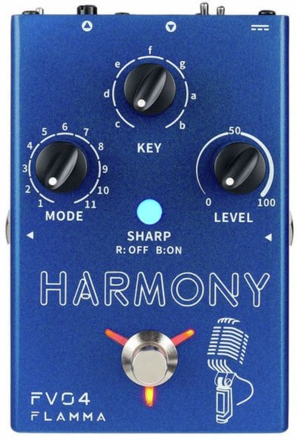 Flamma Fv04 Harmony Vocal - Modulation/chorus/flanger/phaser en tremolo effect pedaal - Main picture