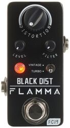 Overdrive/distortion/fuzz effectpedaal Flamma FC19 Black Distortion