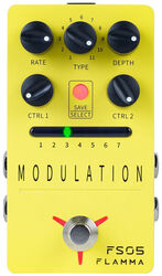 Modulation/chorus/flanger/phaser en tremolo effect pedaal Flamma FS05 Modulation