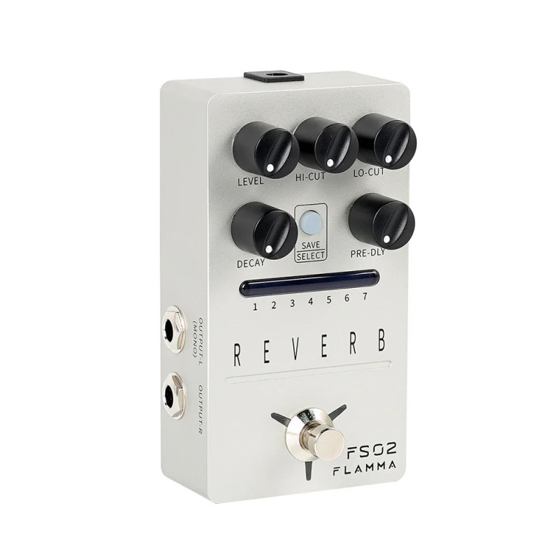 Flamma Fs02 Reverb - Reverb/delay/echo effect pedaal - Variation 1