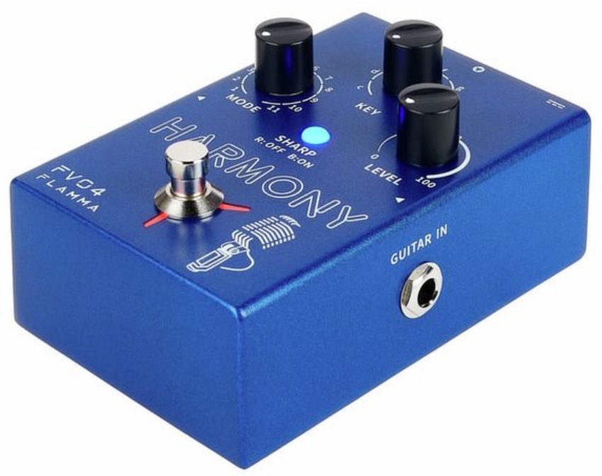 Flamma Fv04 Harmony Vocal - Modulation/chorus/flanger/phaser en tremolo effect pedaal - Variation 2