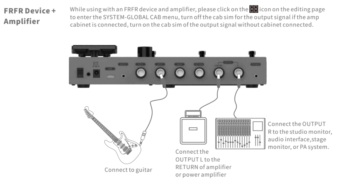 Flamma Fx150b Battery Guitar Multi Effects Nebula Green - Multieffecten Pedaal voor Electrische Gitaar - Variation 6