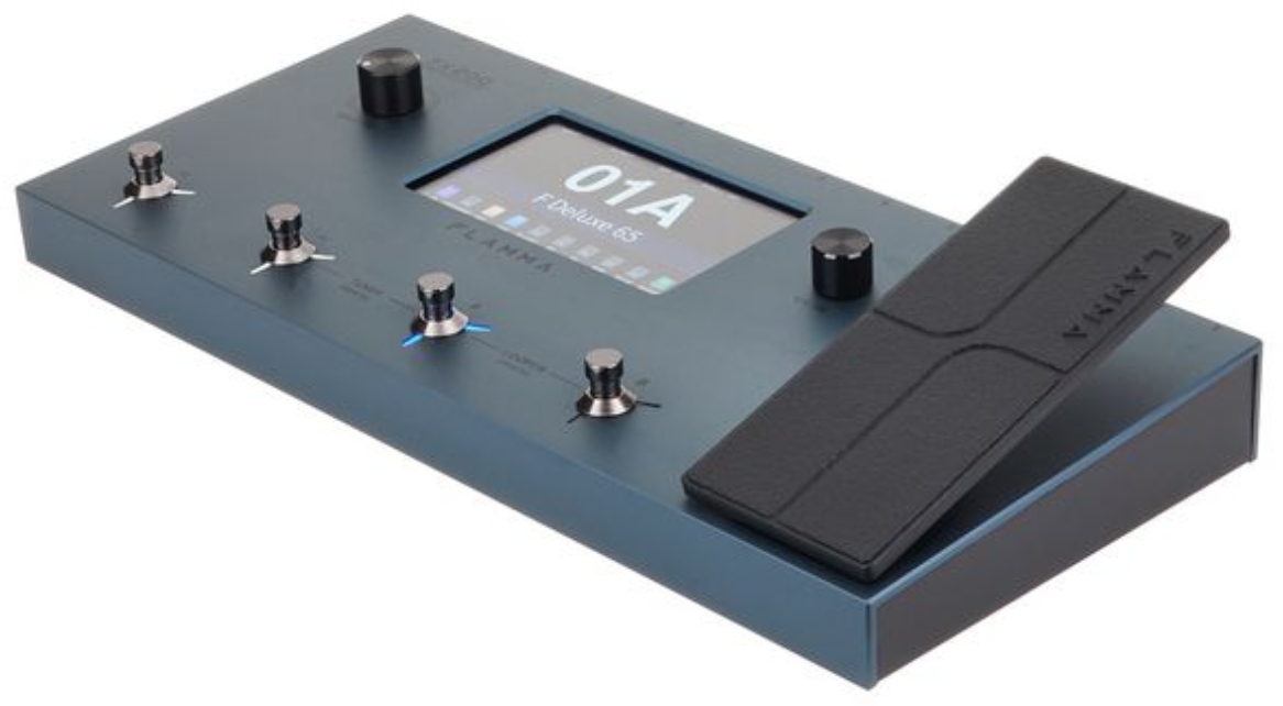 Flamma Fx200 Guitar Multi Effects Galaxy Blue - Multieffecten Pedaal voor Electrische Gitaar - Variation 2