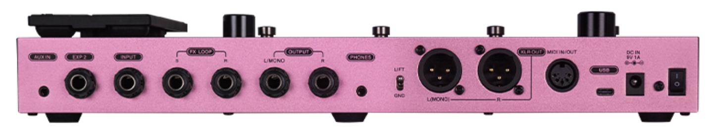 Flamma Fx200 Guitar Multi Effects Pink - Multieffecten Pedaal voor Electrische Gitaar - Variation 2