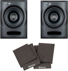Actieve studiomonitor Fluid audio Pack Paire de FX 80 + Mousses Isolantes  X-TONE xi 7001 - Per stuk