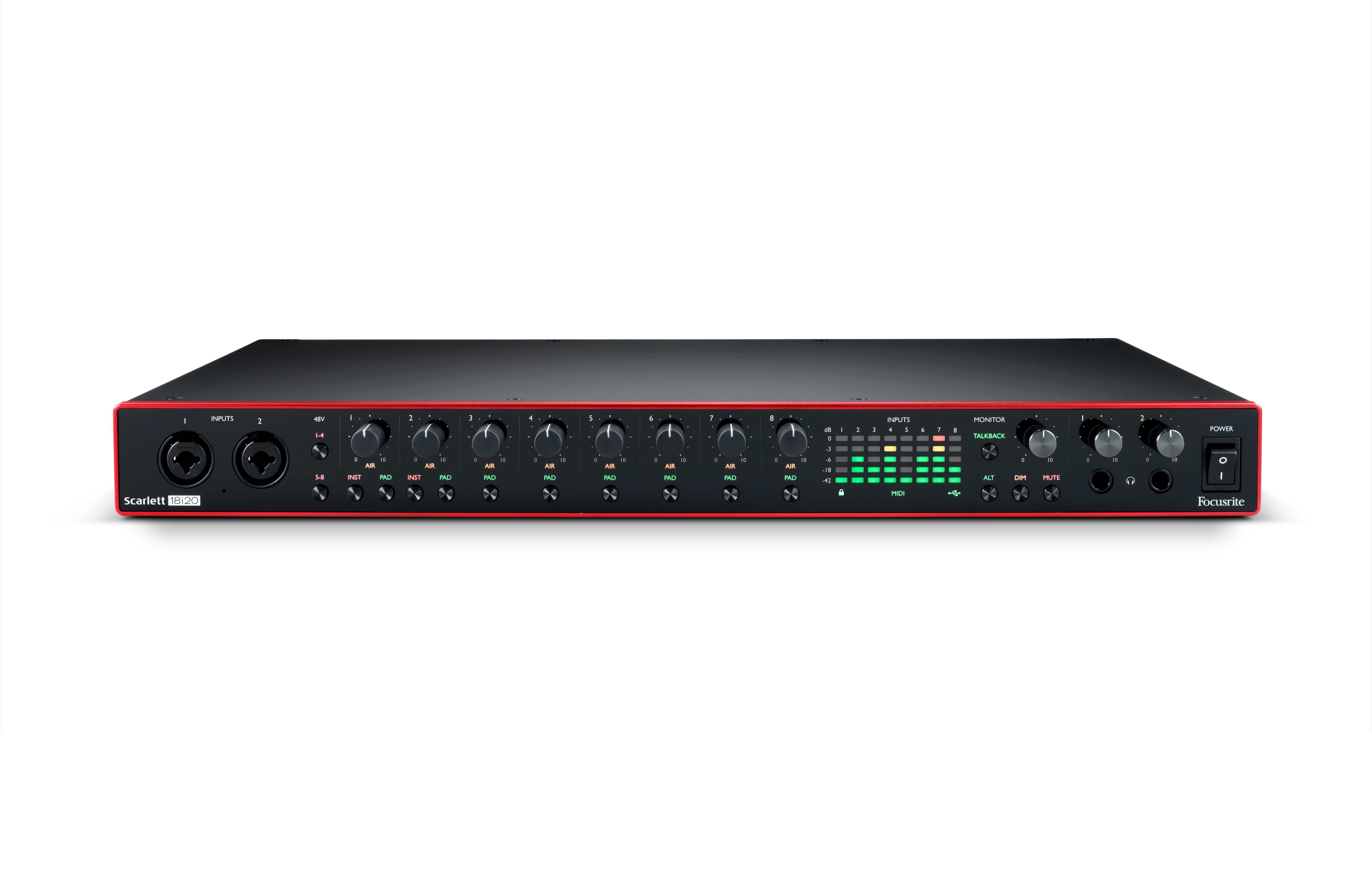 Focusrite Scarlett 18i20 G3 - USB audio-interface - Variation 2