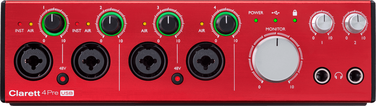 Focusrite Clarett 4pre Usb - USB audio-interface - Main picture