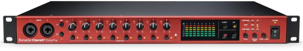Voorversterker Focusrite Clarett OctoPre+