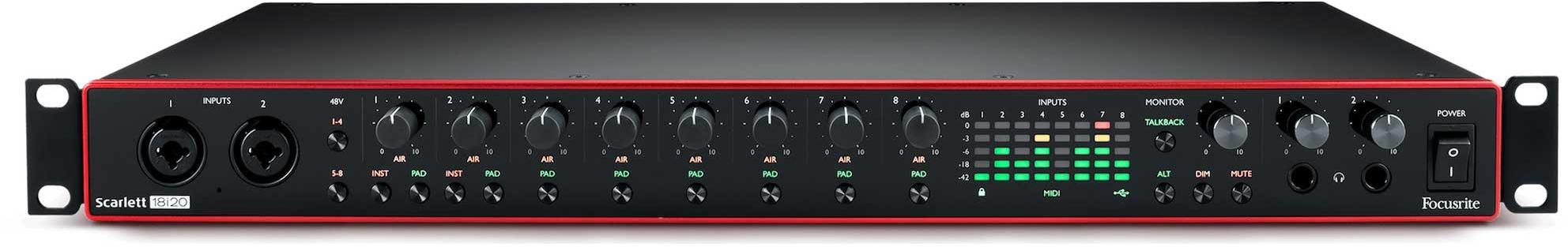 Usb audio-interface Focusrite Scarlett 18i20 G3