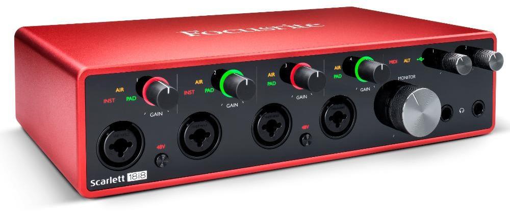 Usb audio-interface Focusrite Scarlett 18I8 G3
