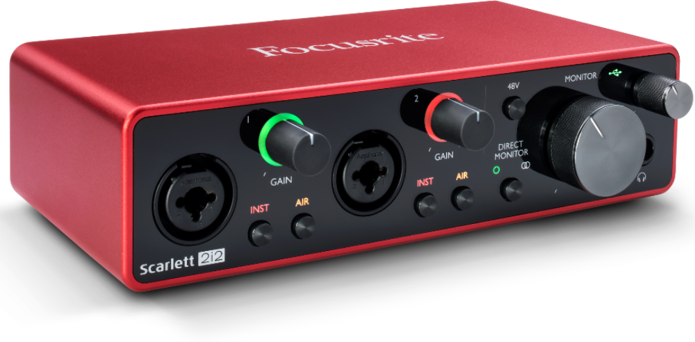 Focusrite Scarlett 2i2 G3 - USB audio-interface - Main picture