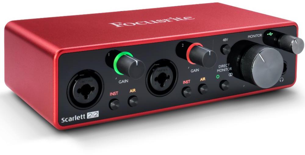 Usb audio-interface Focusrite Scarlett 2I2 G3