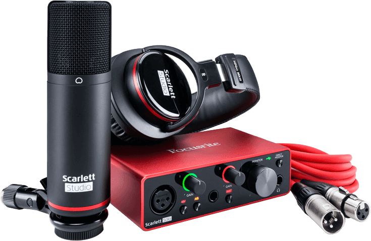 Focusrite Scarlett 3 Solo Studio - Home studio set - Main picture