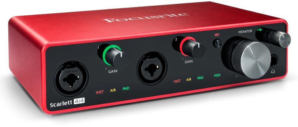 Usb audio-interface Focusrite Scarlett 4I4 G3