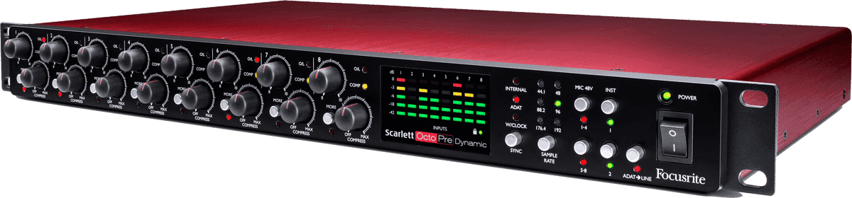 Focusrite Scarlett Octopre Dynamic - Voorversterker - Main picture