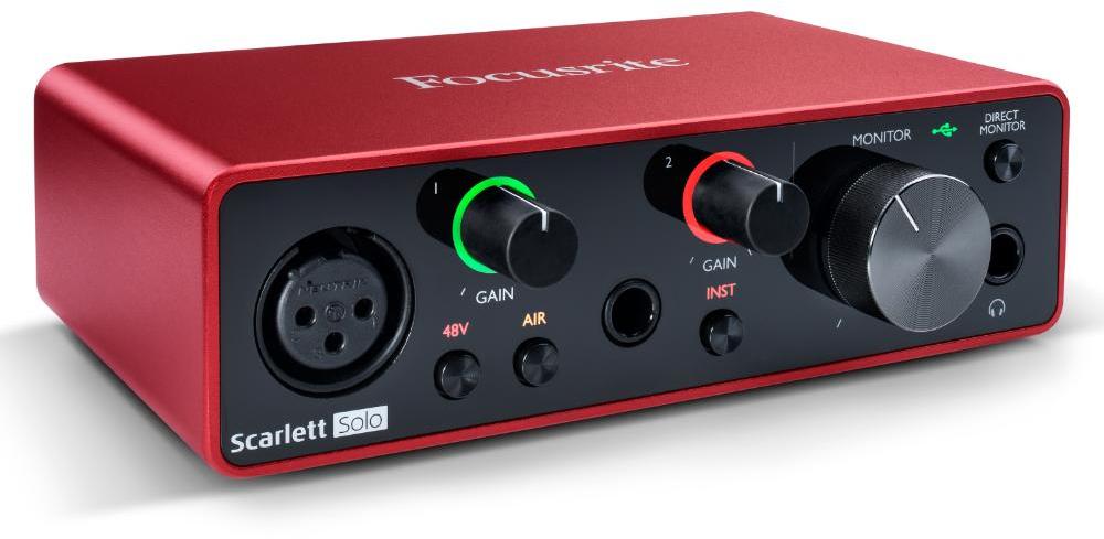 Usb audio-interface Focusrite Scarlett Solo G3