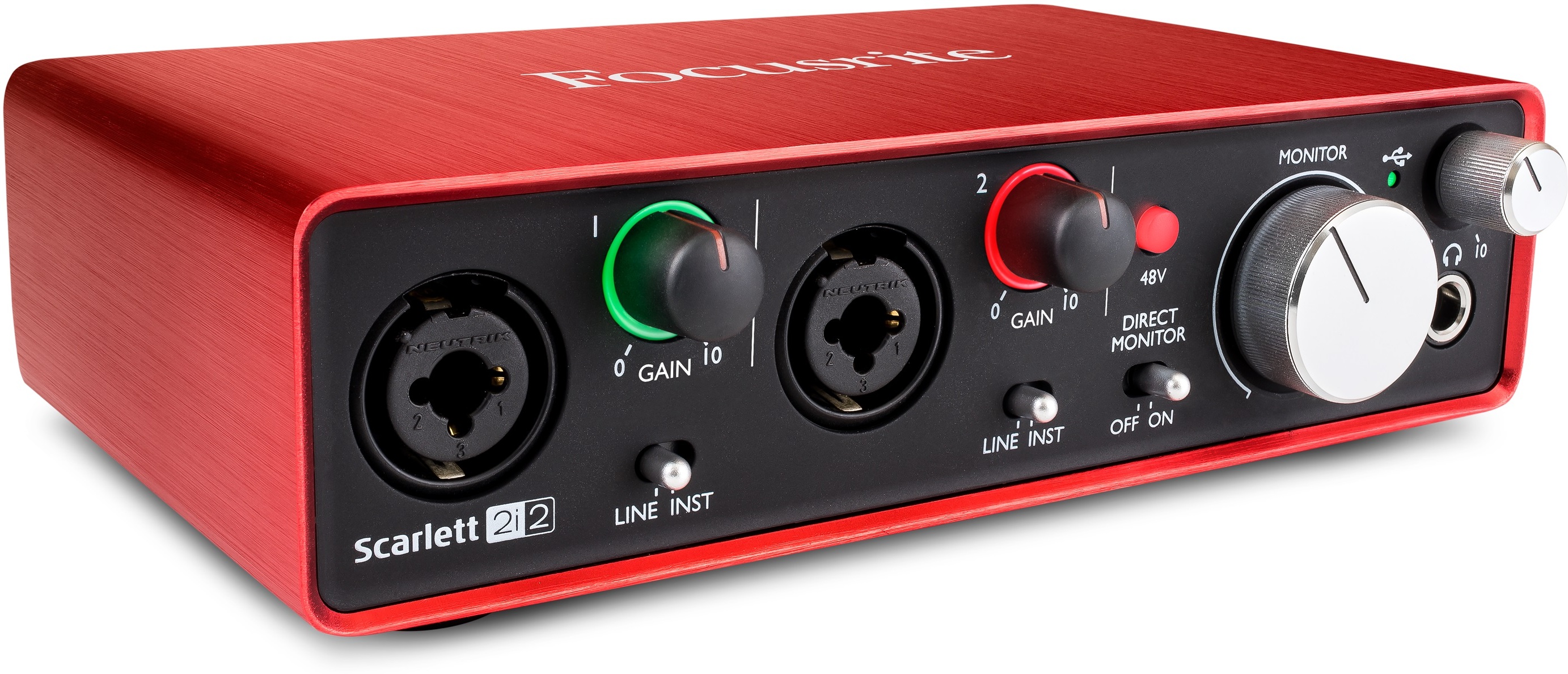 Focusrite Scarlett2 2i2 - USB audio-interface - Main picture