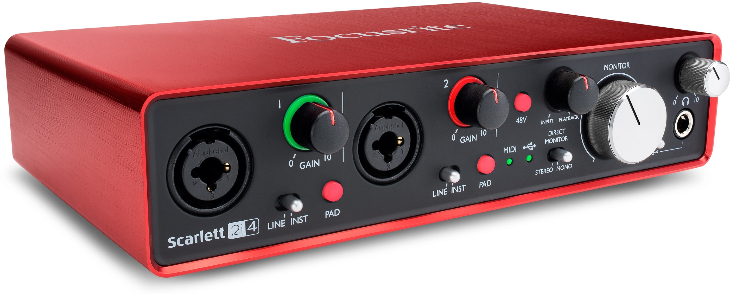 Focusrite Scarlett2 2i4 - USB audio-interface - Main picture