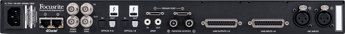 Focusrite Red 8line - USB audio-interface - Variation 3