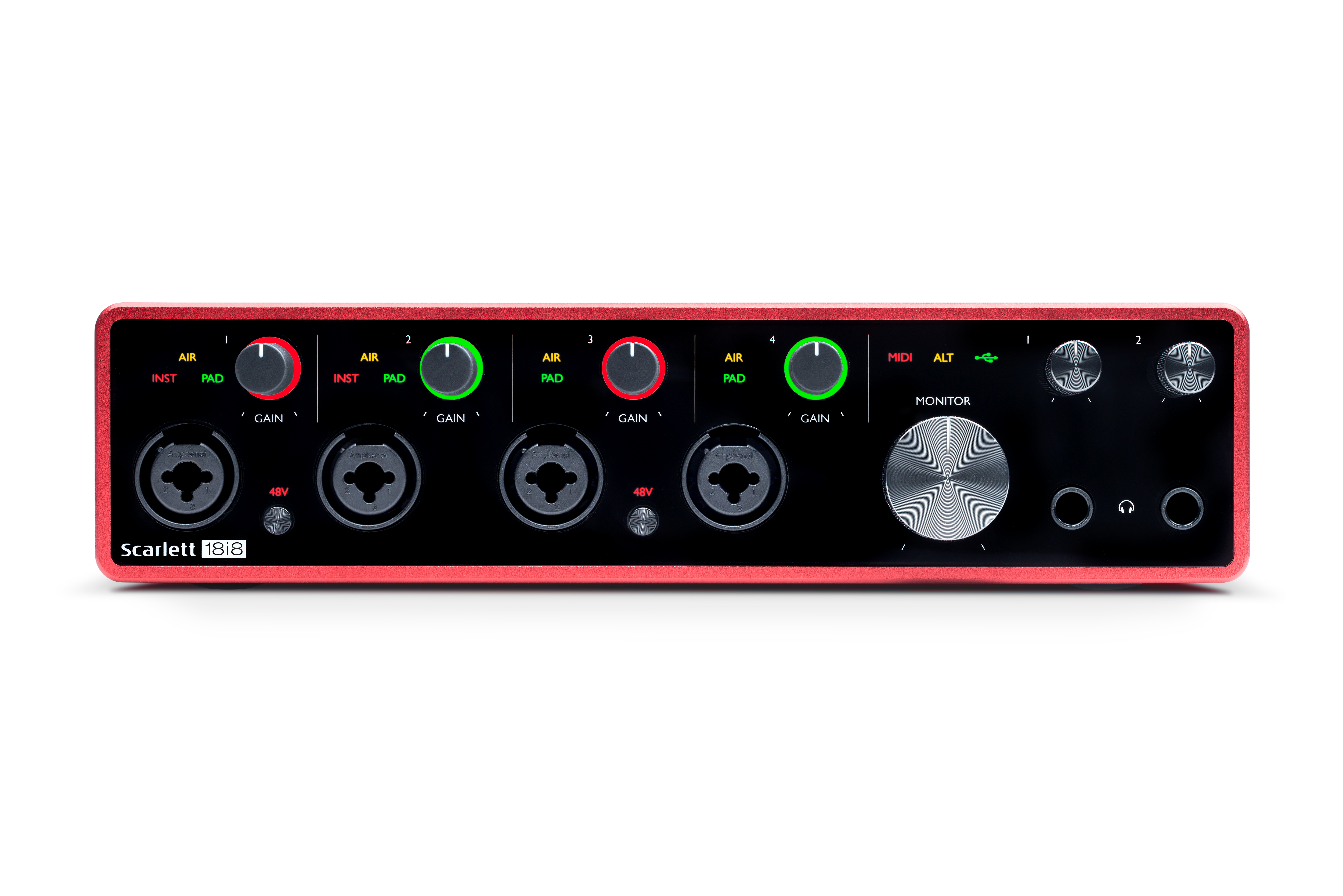 Focusrite Scarlett 18i8 G3 - USB audio-interface - Variation 1