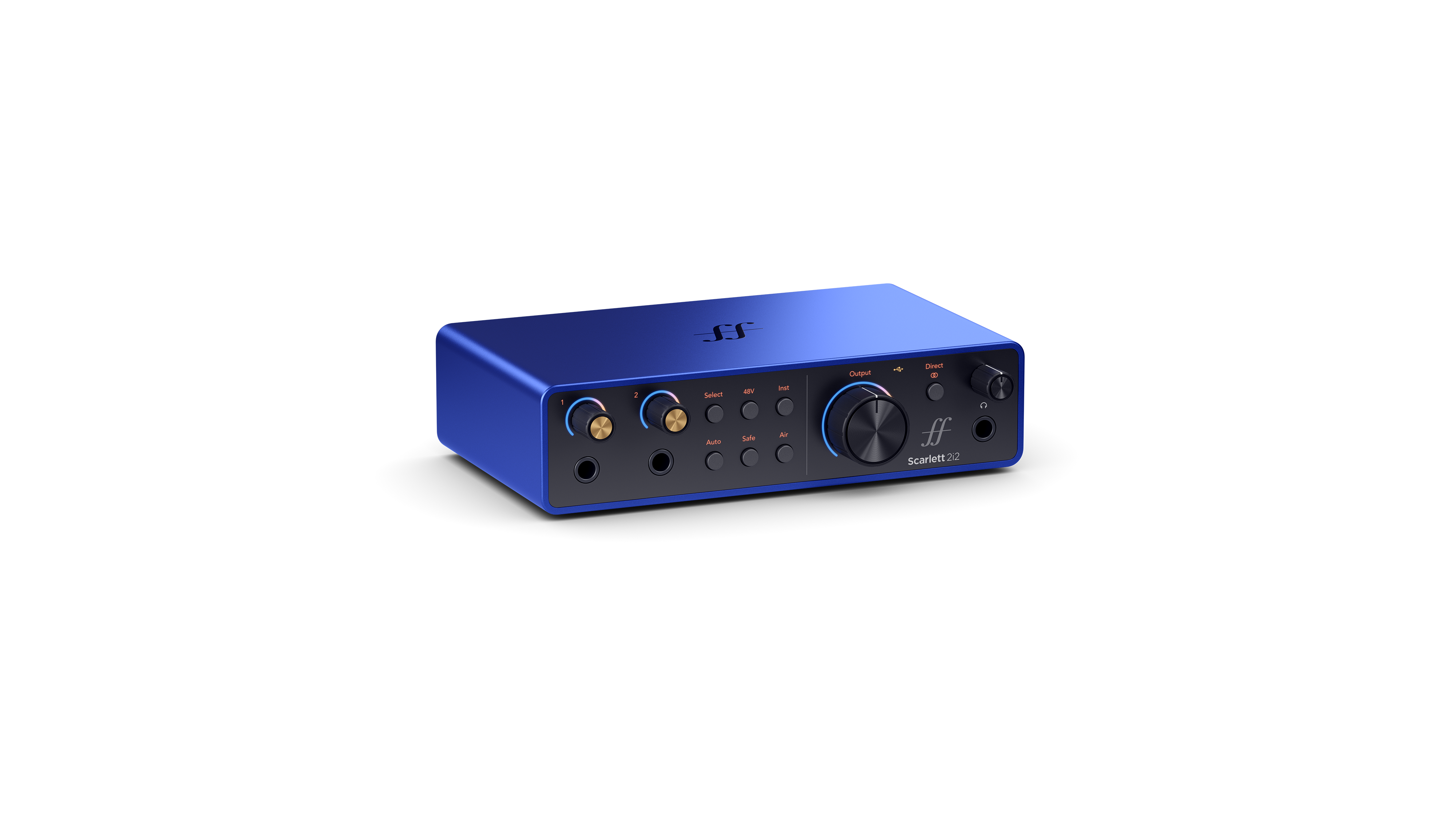 Focusrite Scarlett 2i2 G4 Ae Blue - USB audio-interface - Variation 1