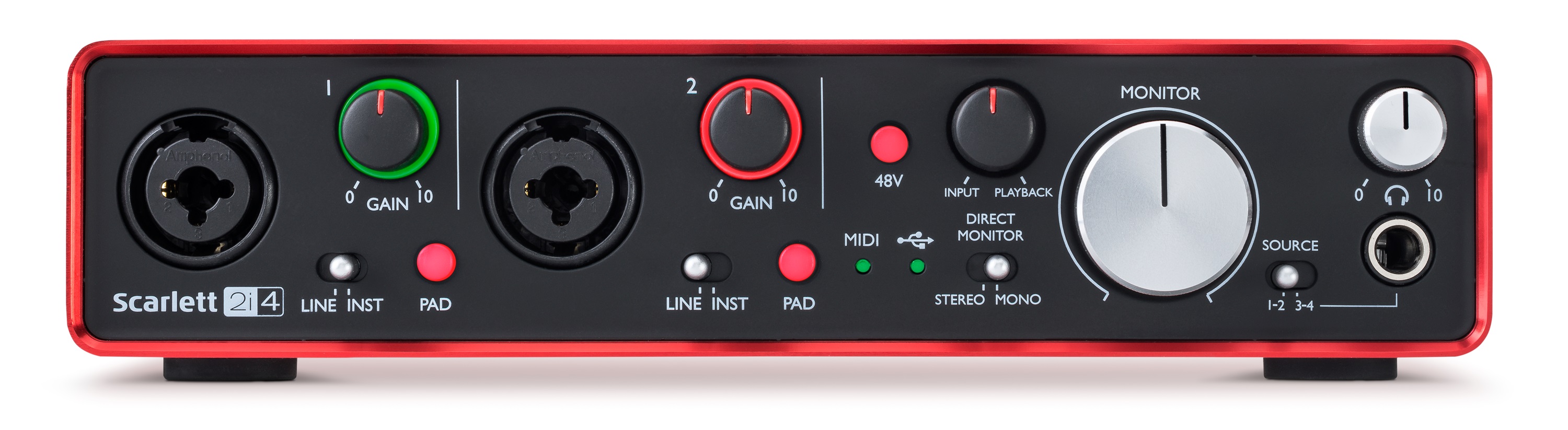 Focusrite Scarlett2 2i4 - USB audio-interface - Variation 2