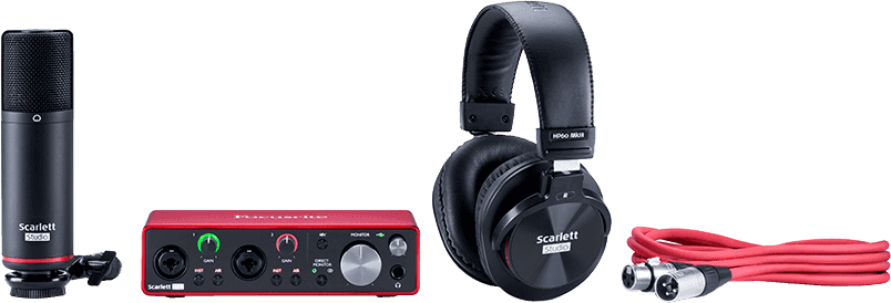 Focusrite Scarlett 3 2i2 Studio - Home studio set - Variation 2