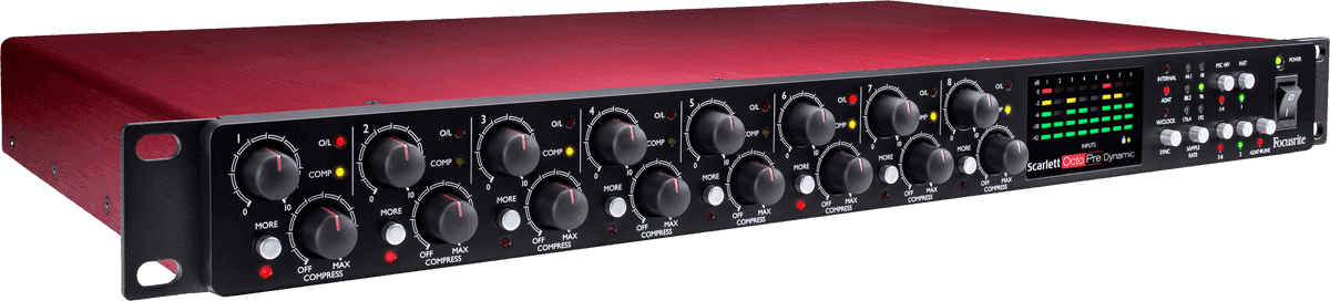 Focusrite Scarlett Octopre Dynamic - Voorversterker - Variation 2