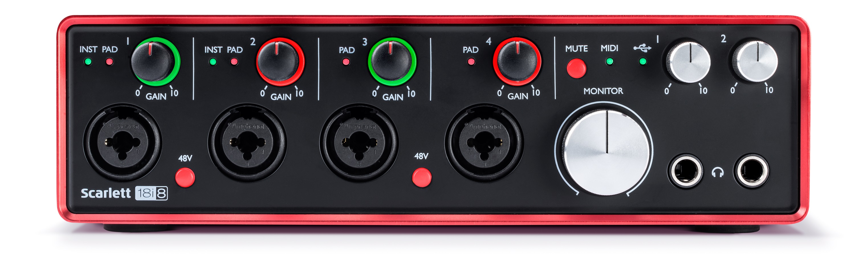 Focusrite Scarlett2 18i8 - USB audio-interface - Variation 1