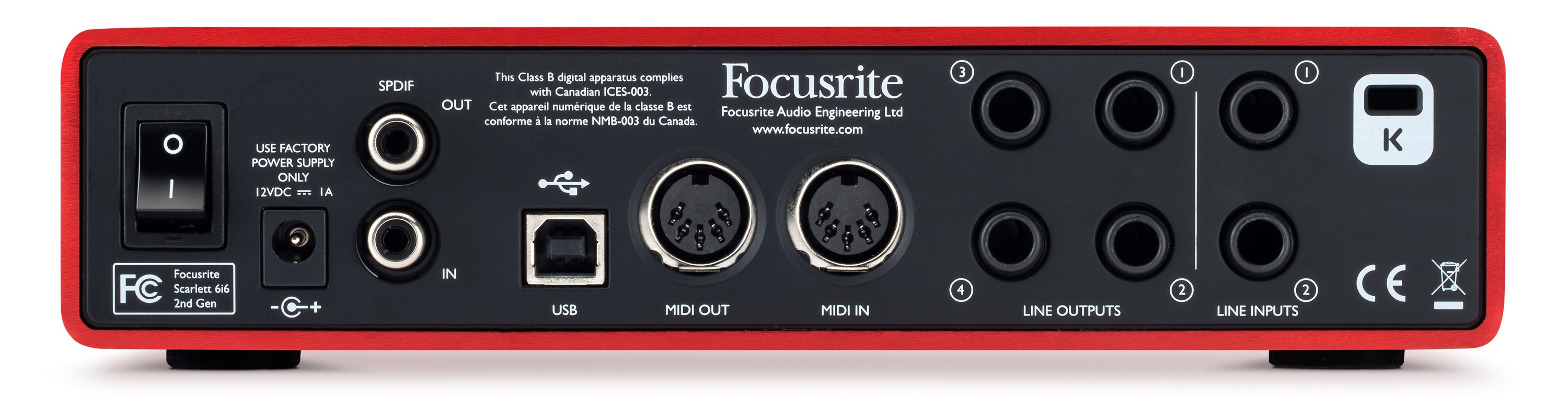 Focusrite Scarlett2 6i6 - USB audio-interface - Variation 3