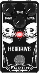 Overdrive/distortion/fuzz effectpedaal Fortin amps Hexdrive