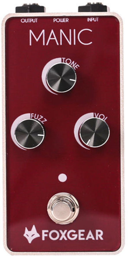 Foxgear Manic Fuzz - Overdrive/Distortion/fuzz effectpedaal - Main picture