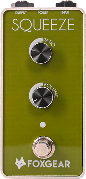 Foxgear Squeeze Compressor - Compressor/sustain/noise gate effect pedaal - Main picture