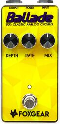 Modulation/chorus/flanger/phaser en tremolo effect pedaal Foxgear BALLADE CHORUS