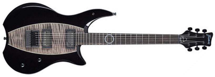 Framus Devin Townsend Stormbender Gps Signature Hh - Nirvana Black - Kenmerkende elektrische gitaar - Main picture