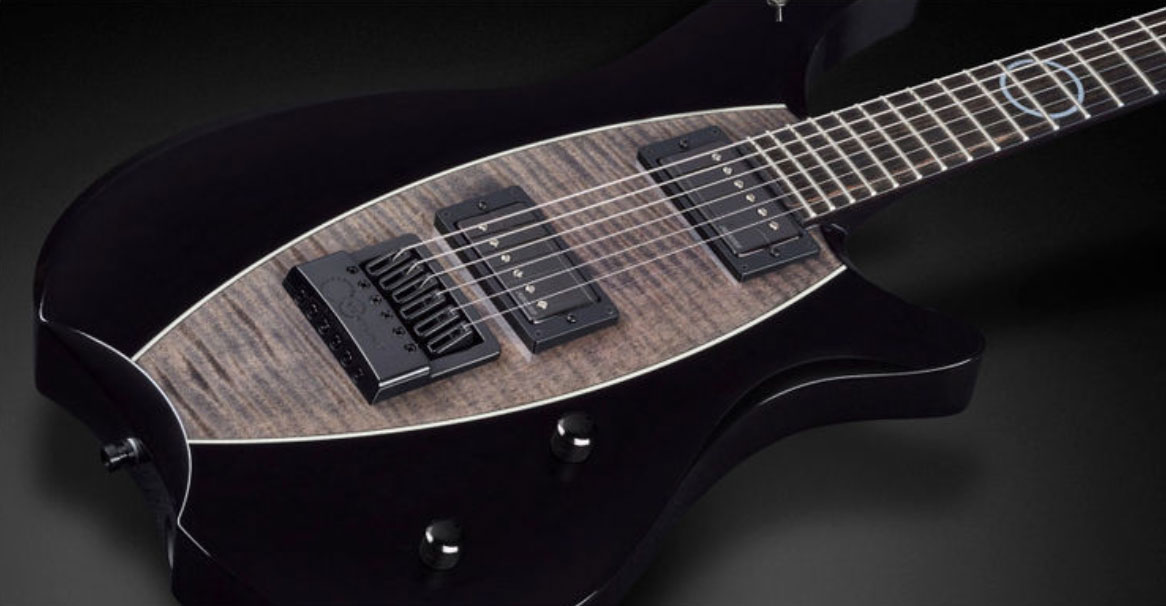 Framus Devin Townsend Stormbender Gps Signature Hh - Nirvana Black - Kenmerkende elektrische gitaar - Variation 1